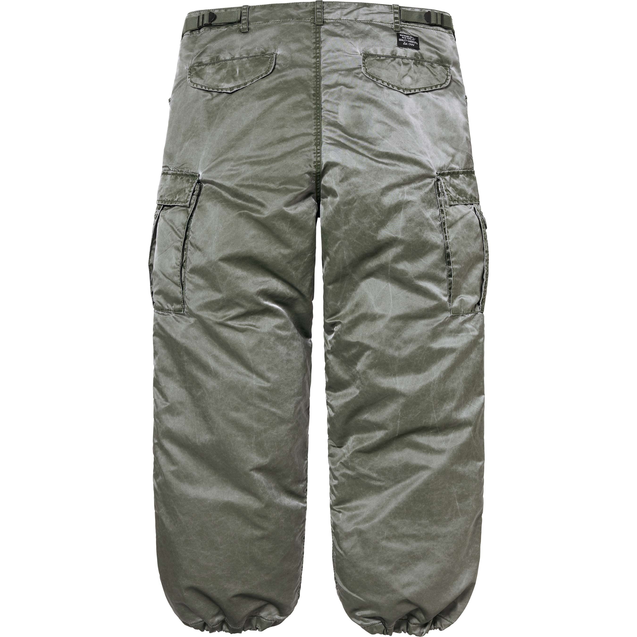 Washed Flight Satin Cargo Pant view 5